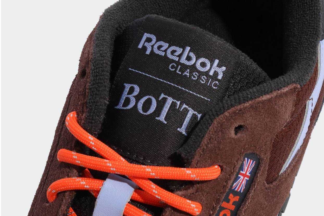 【スニダンで購入可】8/19発売 BoTT × Reebok Classic Leather "Brush Brown/Pure Grey 8/Lilac Glow" 抽選/定価/販売店舗まとめ 4枚目
