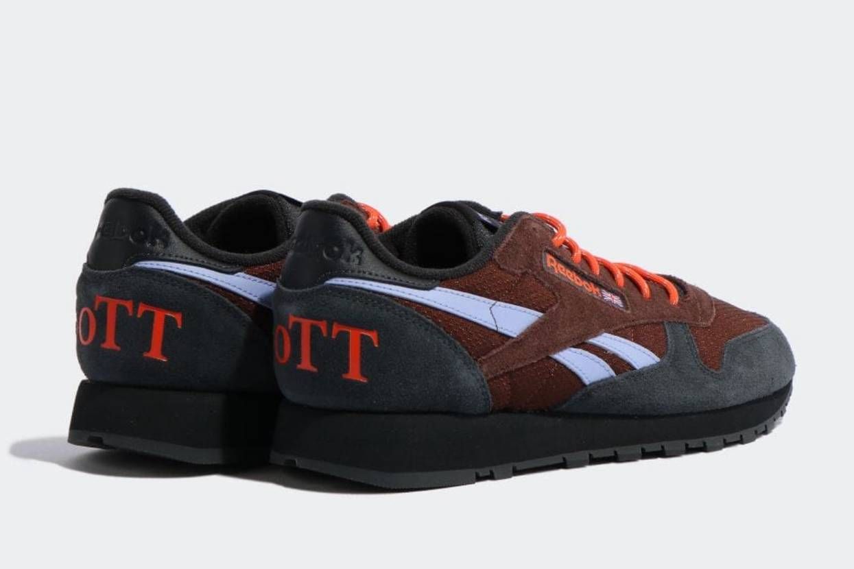 【スニダンで購入可】8/19発売 BoTT × Reebok Classic Leather "Brush Brown/Pure Grey 8/Lilac Glow" 抽選/定価/販売店舗まとめ 2枚目