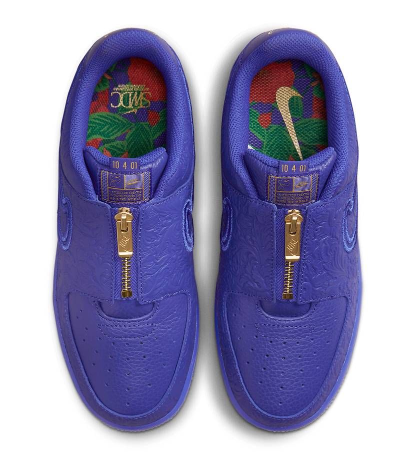 【販売リンクあり】近日発売 Serena Williams × Nike Air Force 1 Low "Lapis/Metallic Gold" 抽選/定価/販売店舗まとめ 4枚目