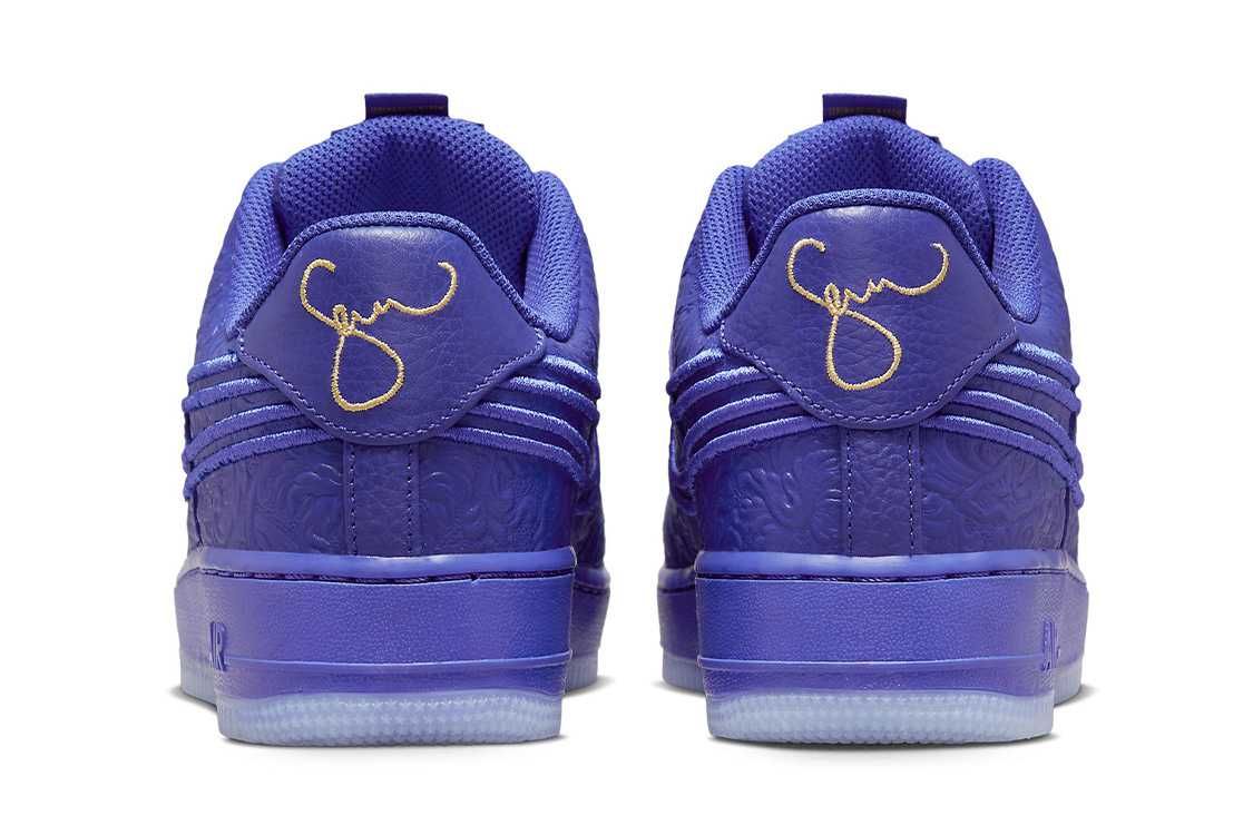 【販売リンクあり】近日発売 Serena Williams × Nike Air Force 1 Low "Lapis/Metallic Gold" 抽選/定価/販売店舗まとめ 5枚目