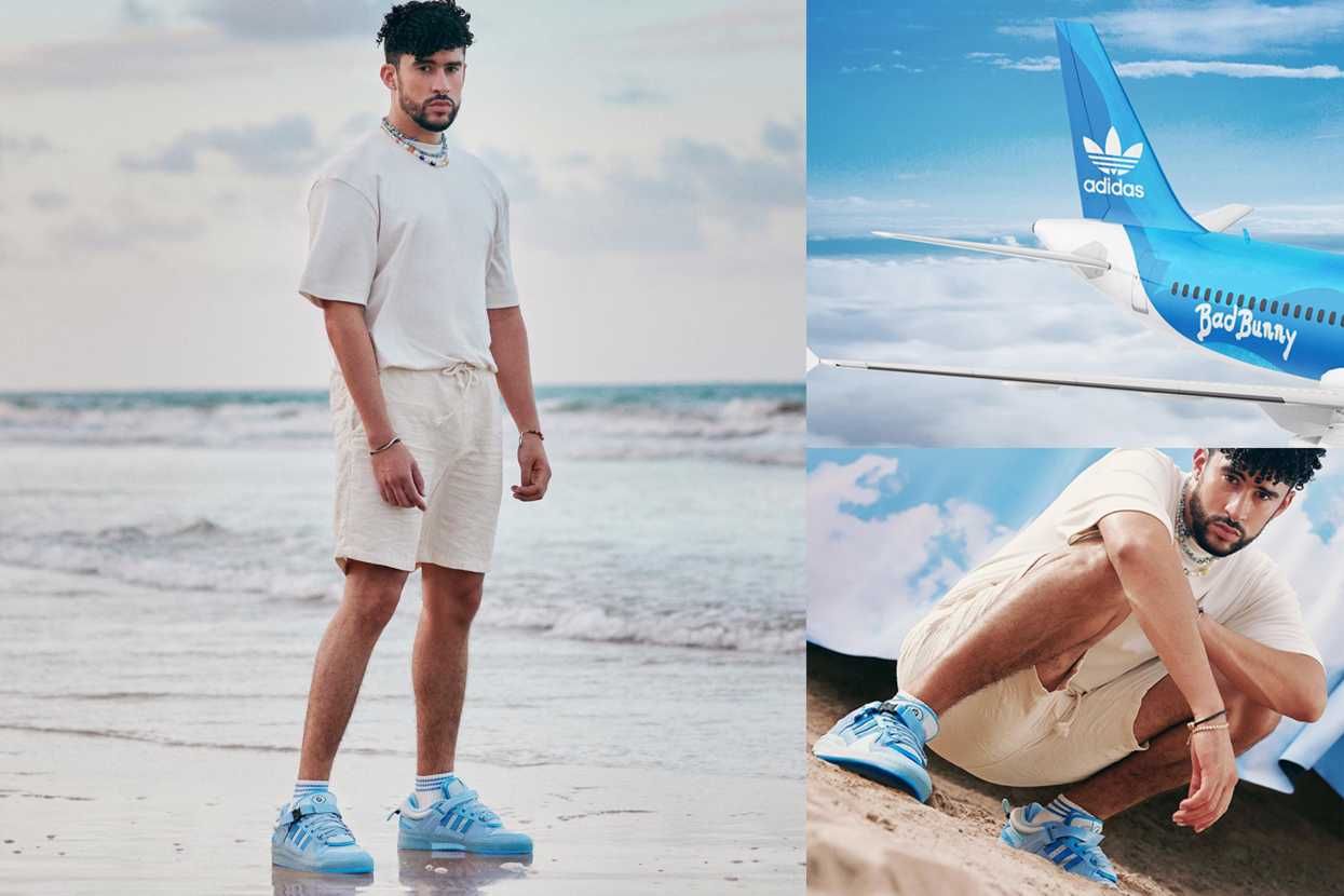 【販売リンクあり】8/27発売 Bad Bunny × adidas Forum Buckle "Blue Tint" 抽選/定価/販売店舗まとめ 2枚目