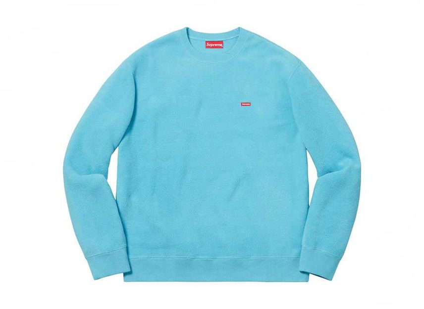 Supreme polartec online small box crewneck