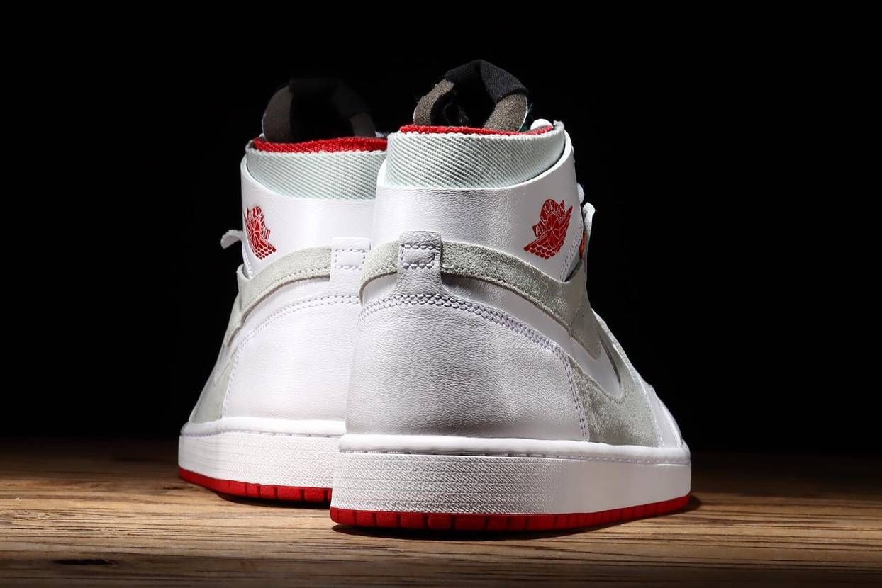 【スニダンで購入可】8/12発売 Nike Air Jordan 1 High Zoom Comfort "Hare" 抽選/定価/販売店舗まとめ 2枚目