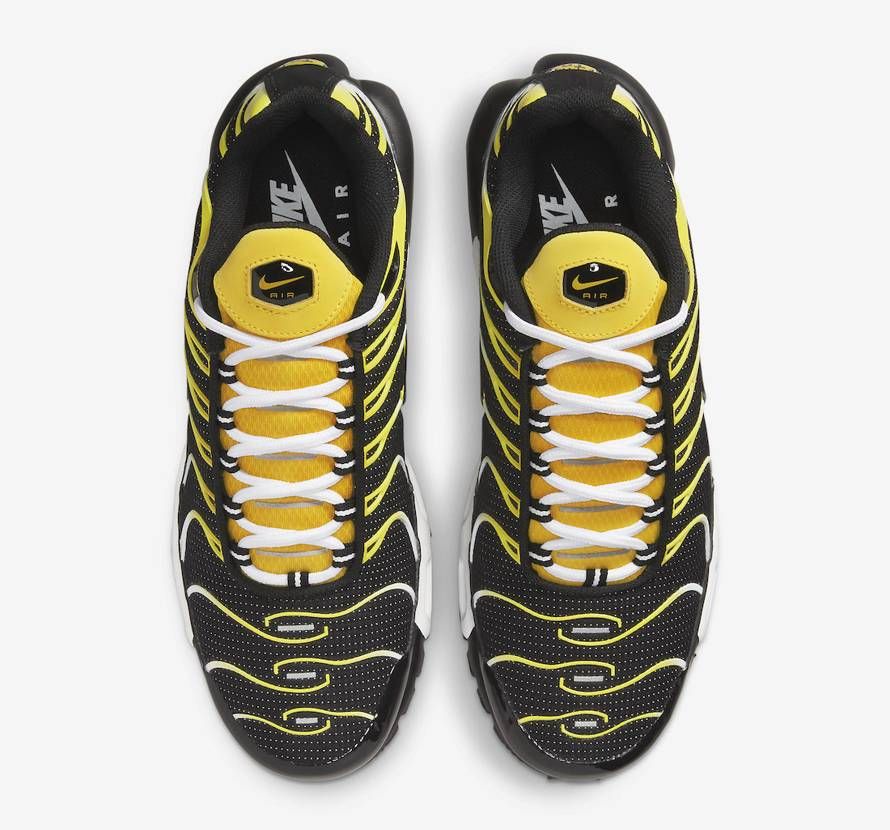 【リーク】Nike Air Max Plus "Black/Yellow and White" 抽選/定価/販売店舗まとめ 4枚目