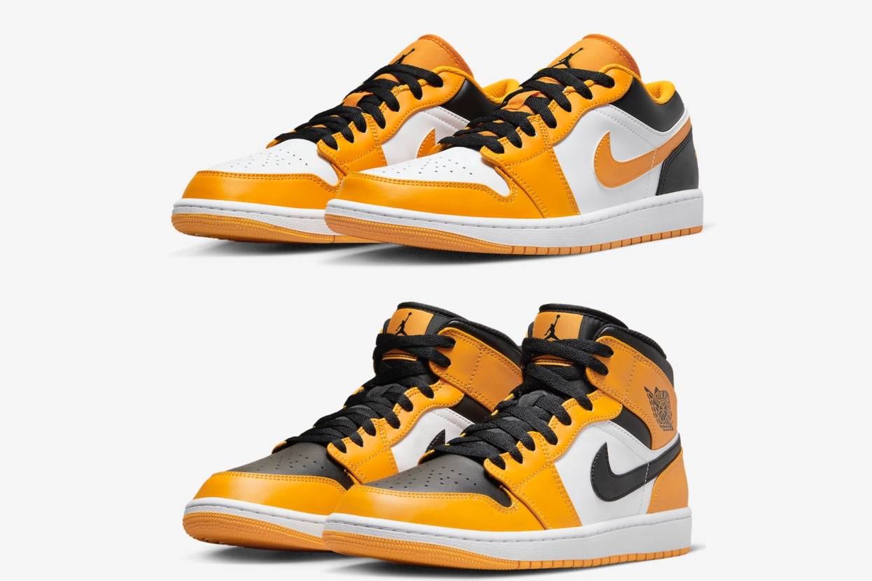 【スニダンで購入可】8/22発売 Nike Air Jordan 1 "Taxi" 2types 抽選/定価/販売店舗まとめ 2枚目
