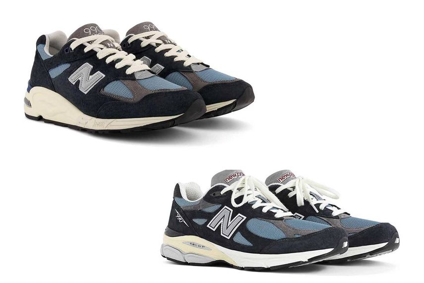 【スニダンで購入可】8/25発売 New Balance 990 "Navy/Castlerock" 2types 抽選/定価/販売店舗まとめ