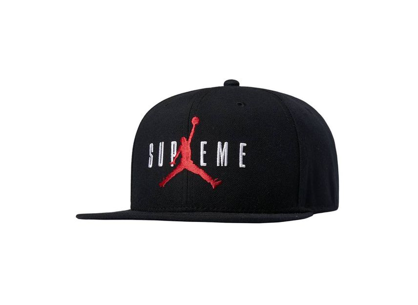 Supreme NIKE Air Jordan 6 Panel Cap Black SNKRDUNK