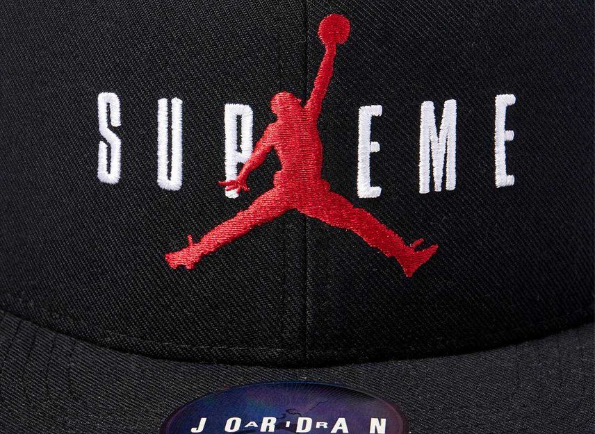 Supreme x Nike Air Jordan 6-Panel Cap Supreme x Nike Air Jordan 6-Panel Cap