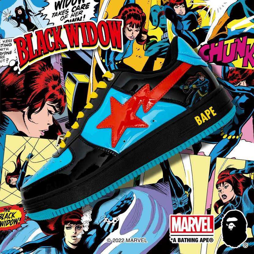 【スニダンで購入可】9/4発売 MARVEL × A BATHING APE®︎ BAPESTA collection 抽選/定価/販売店舗まとめ 11枚目