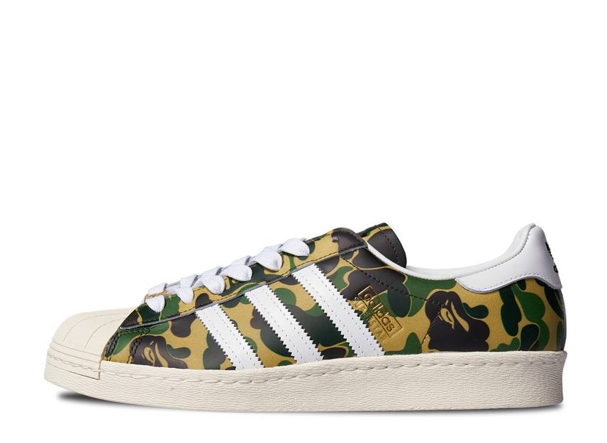 Adidas x top bape green camo