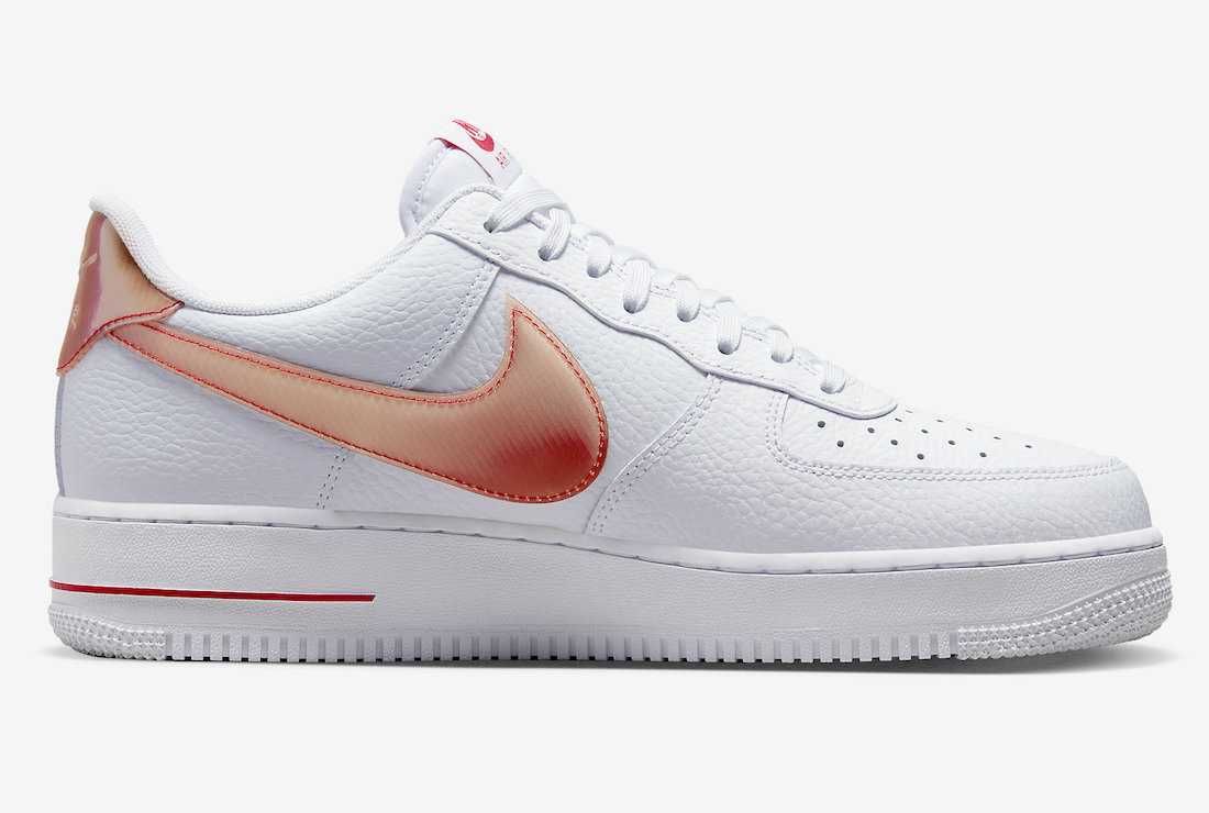 送料込】 Nike Air Force エアフォース1 オレンジジャンボスウッシュ