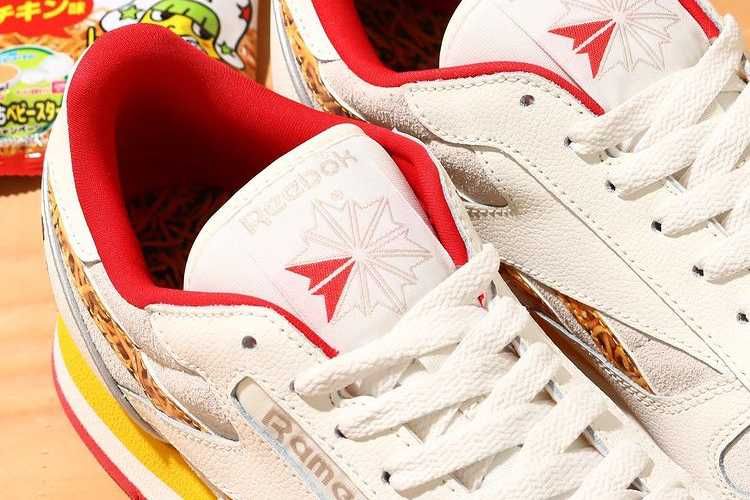 【スニダンで購入可】9/3発売 BABY STAR × atmos × Reebok Classic Leather  "White/Red" 抽選/定価/販売店舗まとめ 3枚目