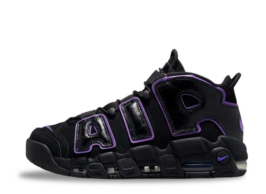 Nike Air More Uptempo Black Action Grape