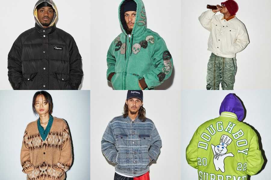 【ニュース】Supreme 2022FWコレクションのLookbook&Previewが公開！ 3枚目