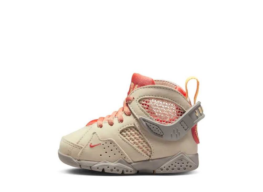 べフィーズ ビューティー サプライ × ナイキ TD エアジョーダン7 レトロ "サンドドリフト"(キッズ)