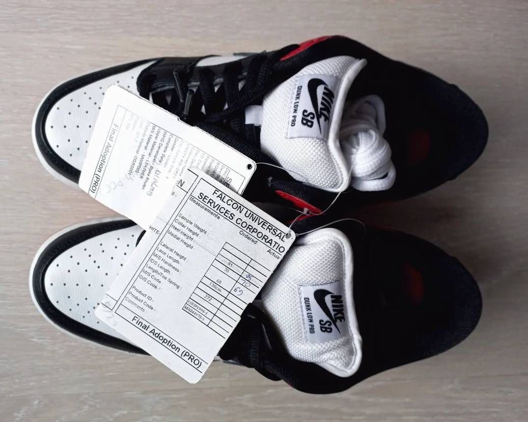 【ニュース】Nike SB Dunk Low Pro "Black Toe" 抽選/定価情報 2枚目