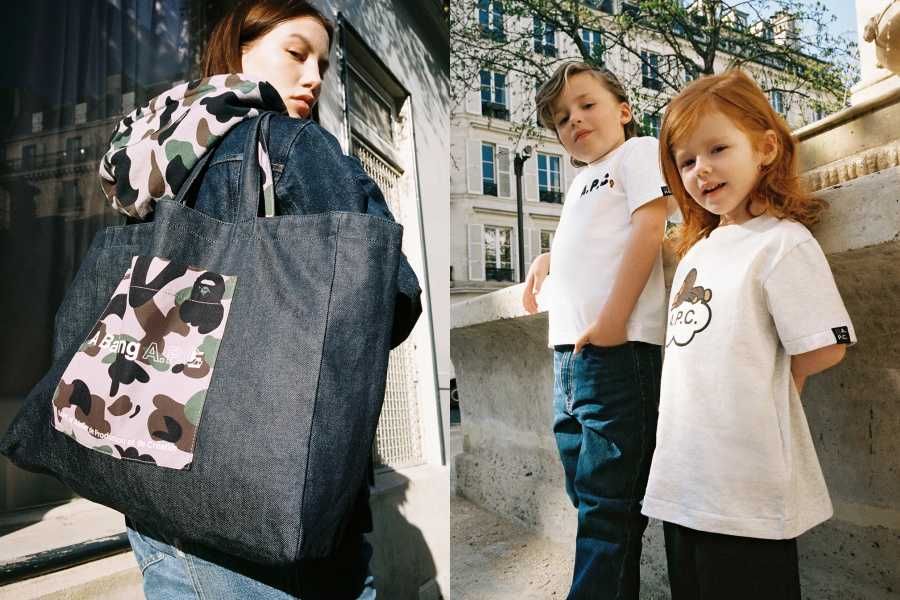 【販売店舗まとめ】9/3発売 A.P.C. × A BATHING APE 抽選/定価情報 4枚目