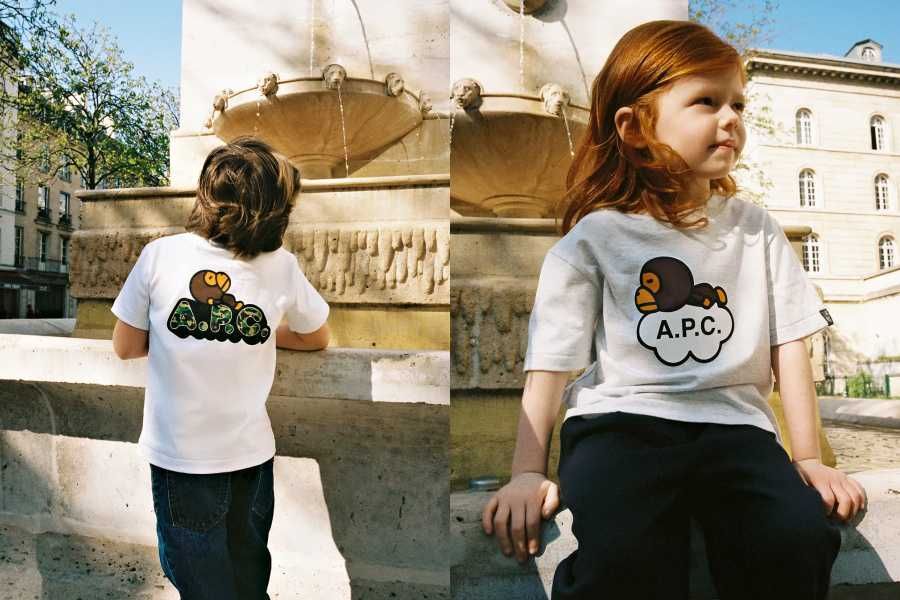 【販売店舗まとめ】9/3発売 A.P.C. × A BATHING APE 抽選/定価情報 5枚目