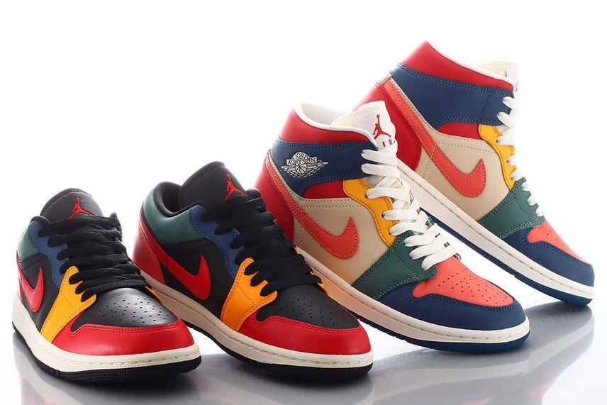 【スニダンで購入可】9/7発売 Nike WMNS Air Jordan 1 SE "Multi-Color" 2types 抽選/定価/販売店舗まとめ