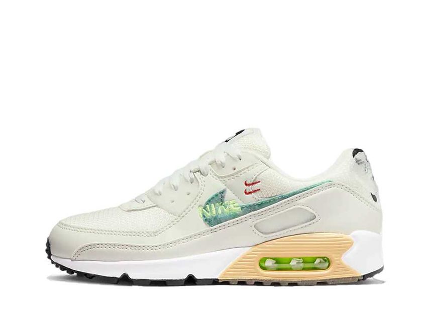 Nike air max green and white shop