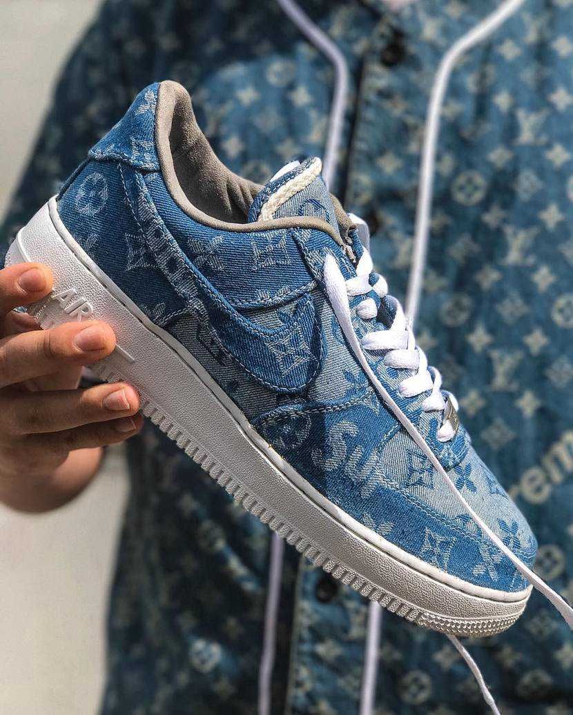 シュプリーム × ルイ・ヴィトン エアフォース1 By FRE Customs 2枚目