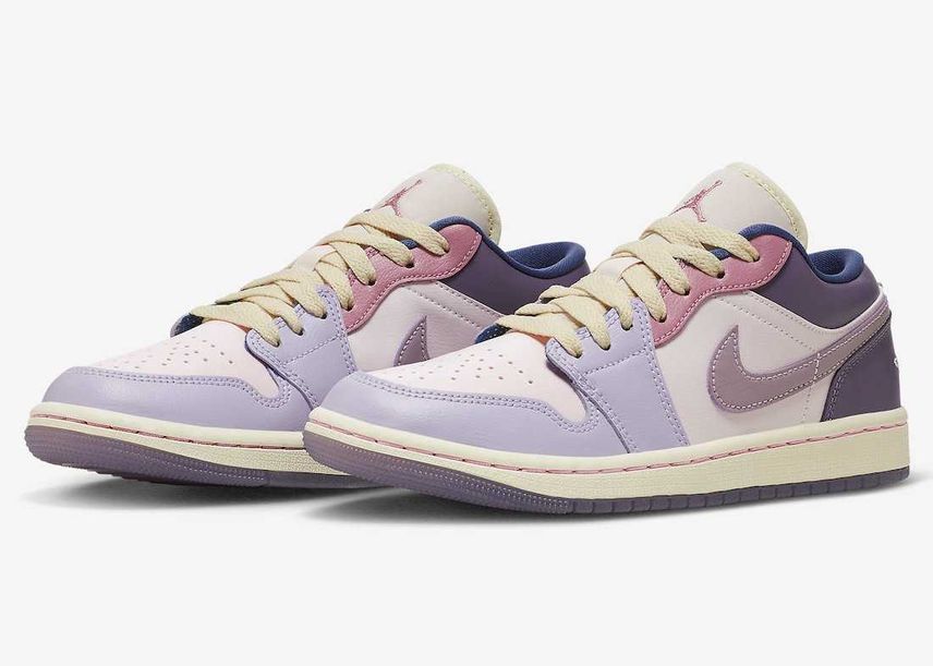 【最新リーク】Nike Air Jordan 1 Low "Pastel Pinks and Purples" 抽選/定価情報