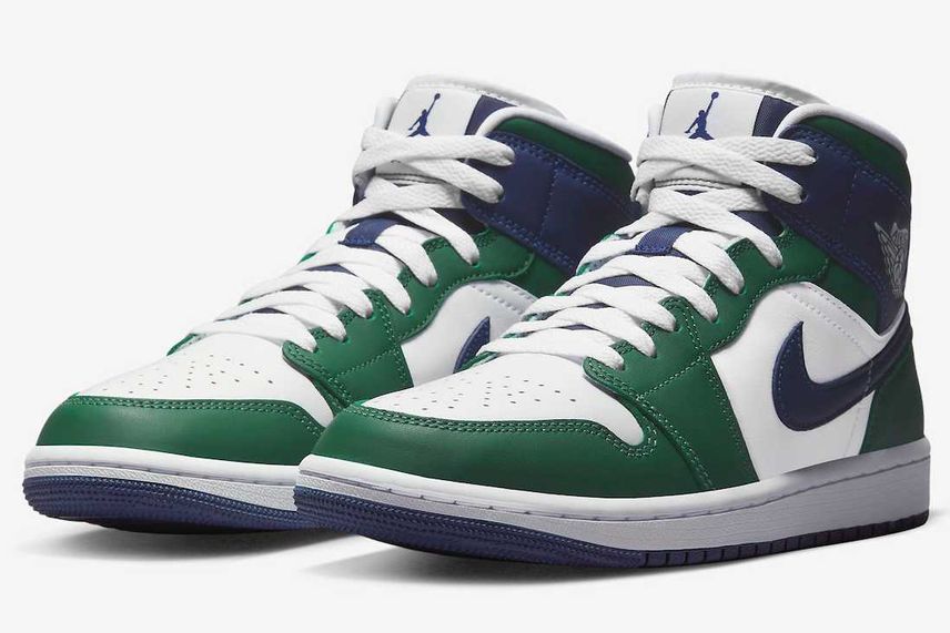 海外抽選中|Nike WMNS Air Jordan 1 Mid "Navy/Green"|抽選/販売/定価情報