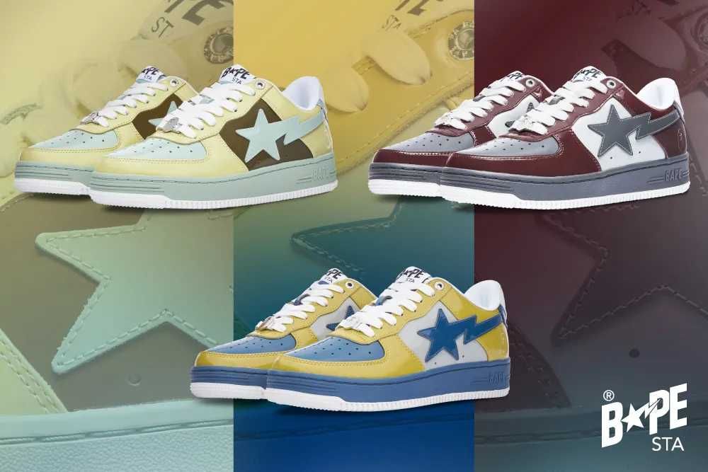 【スニダンで購入可】9/16発売 BAPE STA™ 3colors 抽選/定価/販売店舗まとめ 1枚目