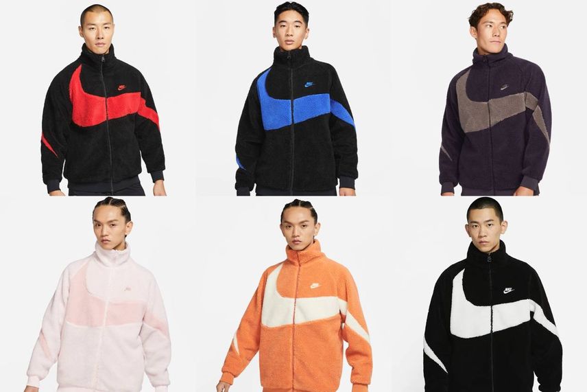 【スニダンで購入可】9/17発売 Nike Big Swoosh Boa Jacket 6colors 2022 抽選/定価/販売店舗まとめ