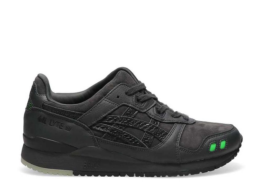 Asics gel lyte top iii triple black leather