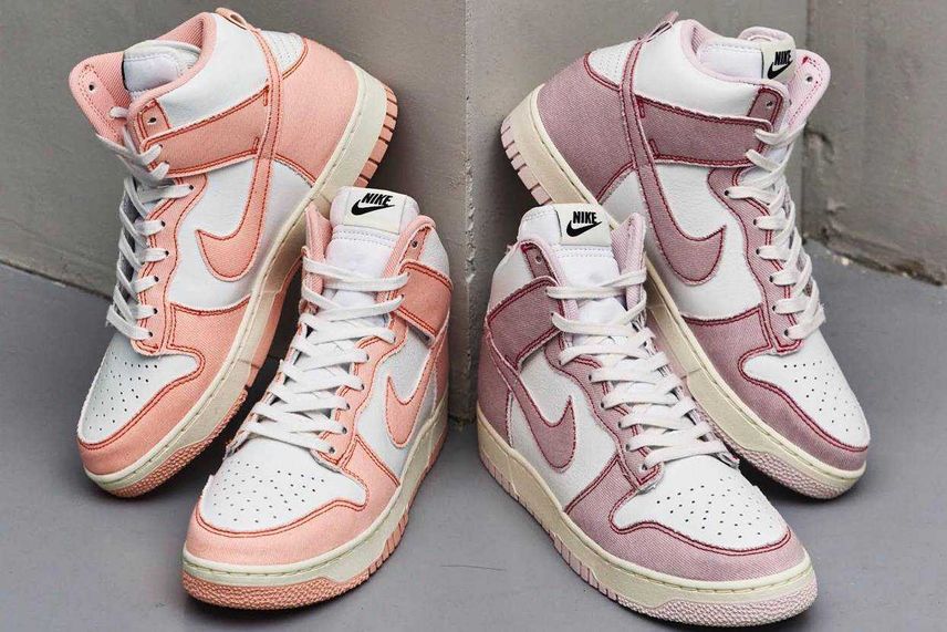 NIKE ダンクハイ1985ベアリーローズスニーカー Nike Dunk High 1985