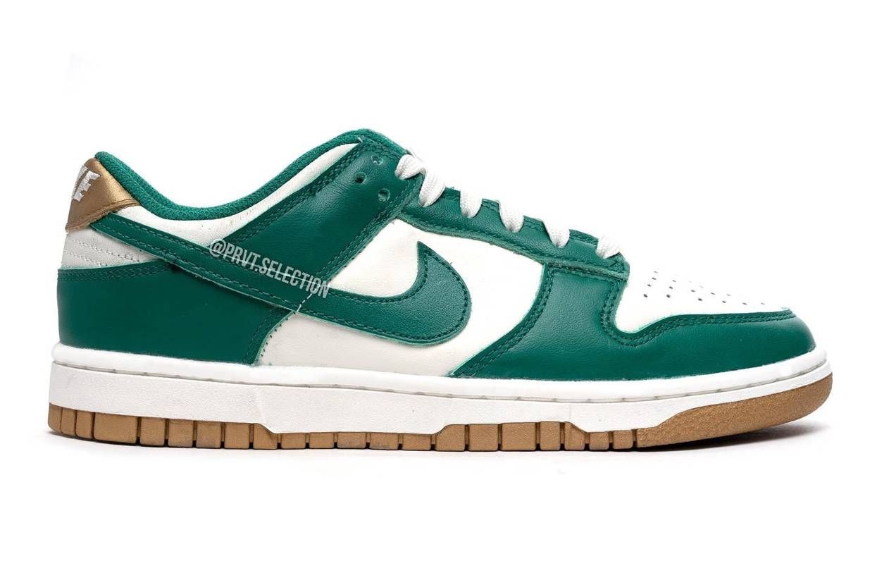 【最新リーク】Nike Dunk Low "Green & Gold" 抽選/定価情報 3枚目