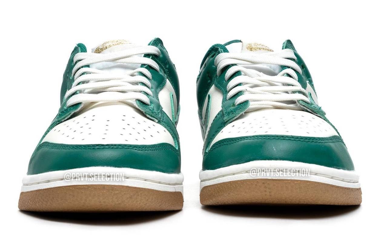 【最新リーク】Nike Dunk Low "Green & Gold" 抽選/定価情報 4枚目