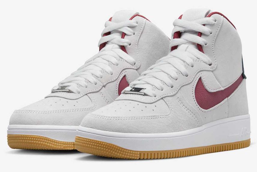 【最新リーク】Nike WMNS Air Force 1 High Sculpt "Grey Suede" 抽選/定価情報