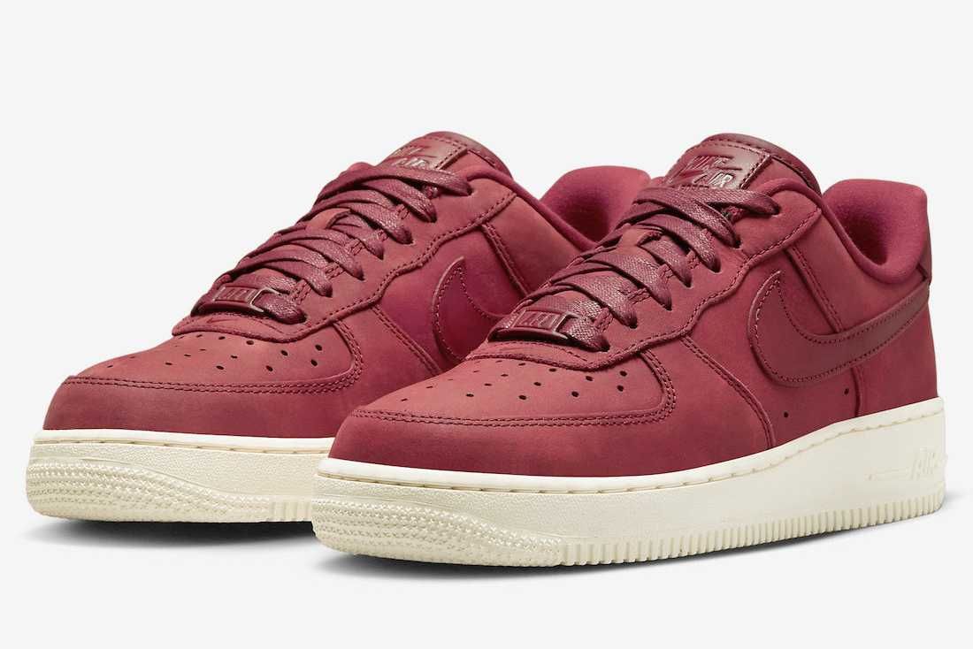 【最新リーク】Nike Air Force 1 ’07 PRM "Light Maroon" 抽選/定価情報