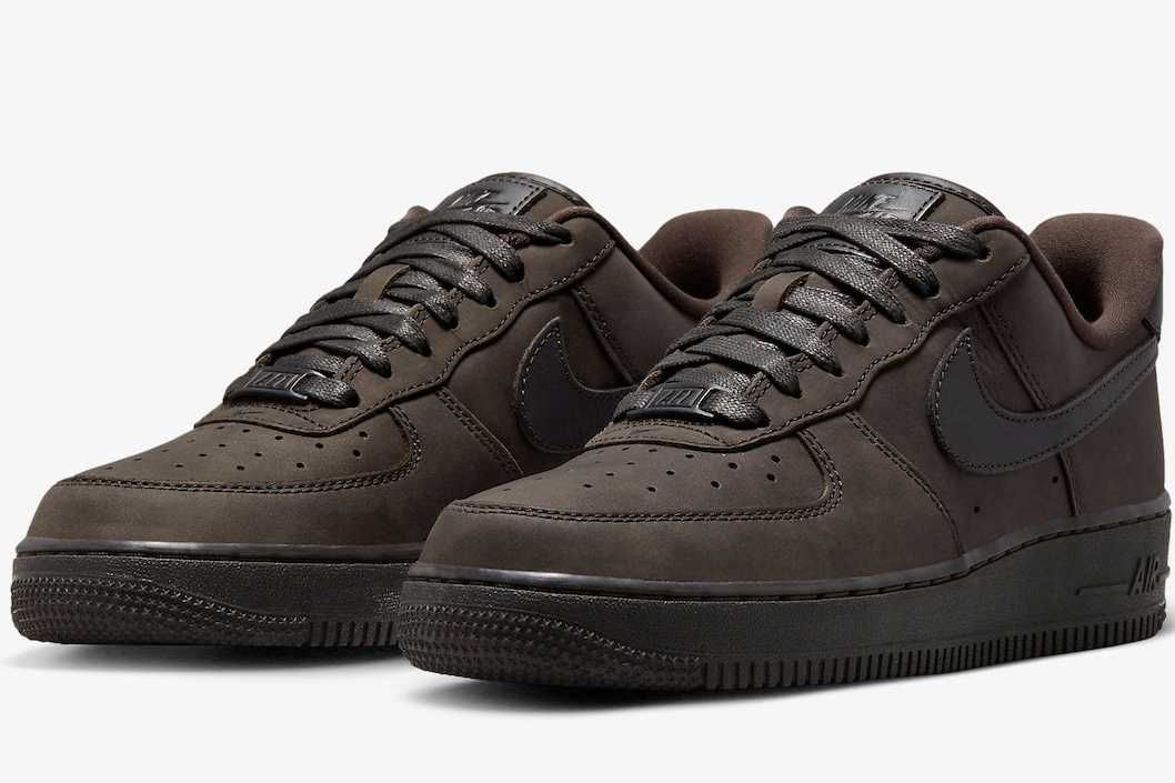 【最新リーク】Nike Air Force 1 Low "Chocolate Nubuck" 抽選/定価情報
