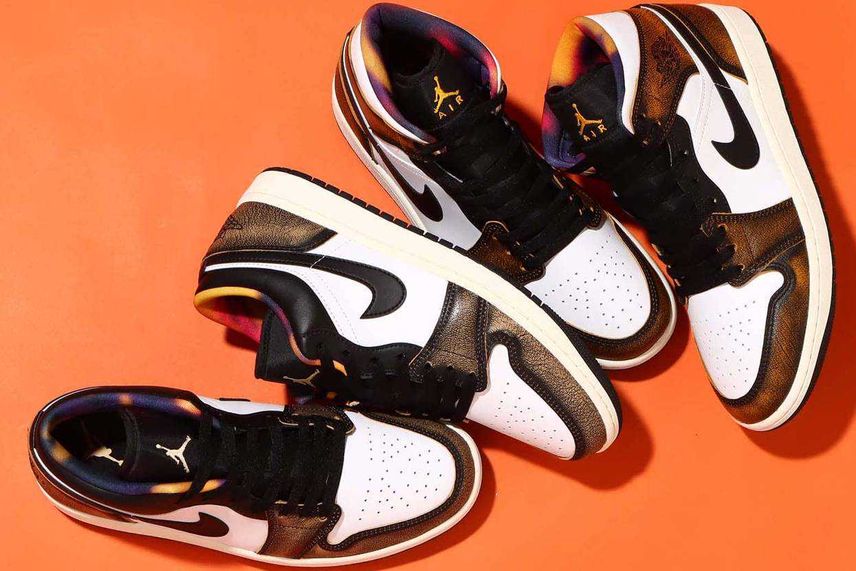 エアジョーダン 1ミッド ウェアアウェイ(美品) Nike Air Jordan 1 Mid