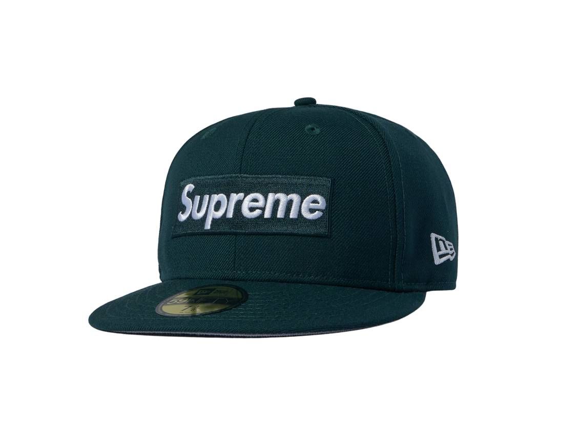 Dark green top box logo
