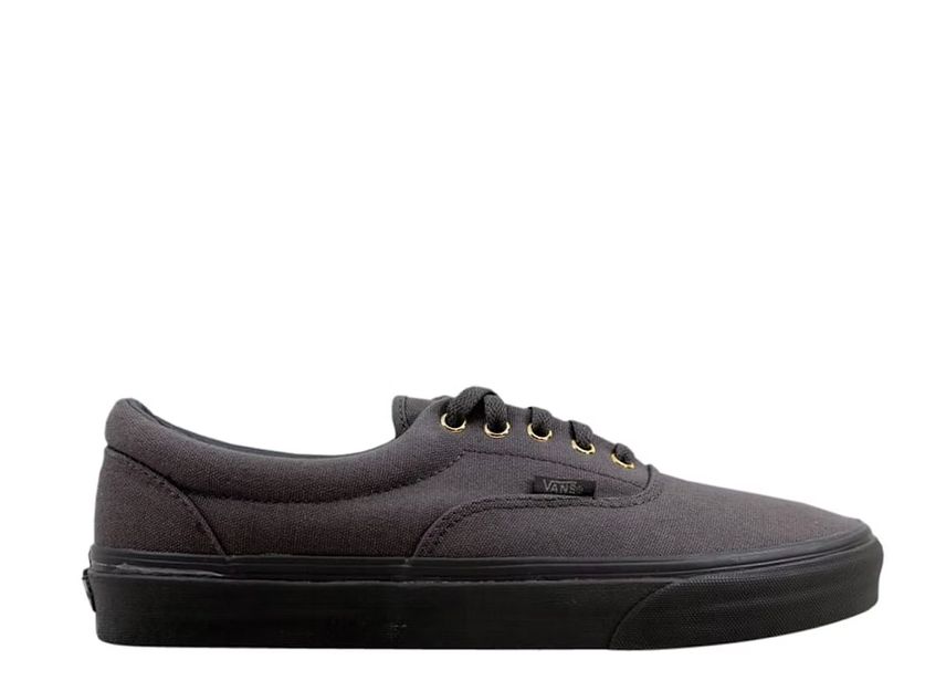 Vans gold top mono black