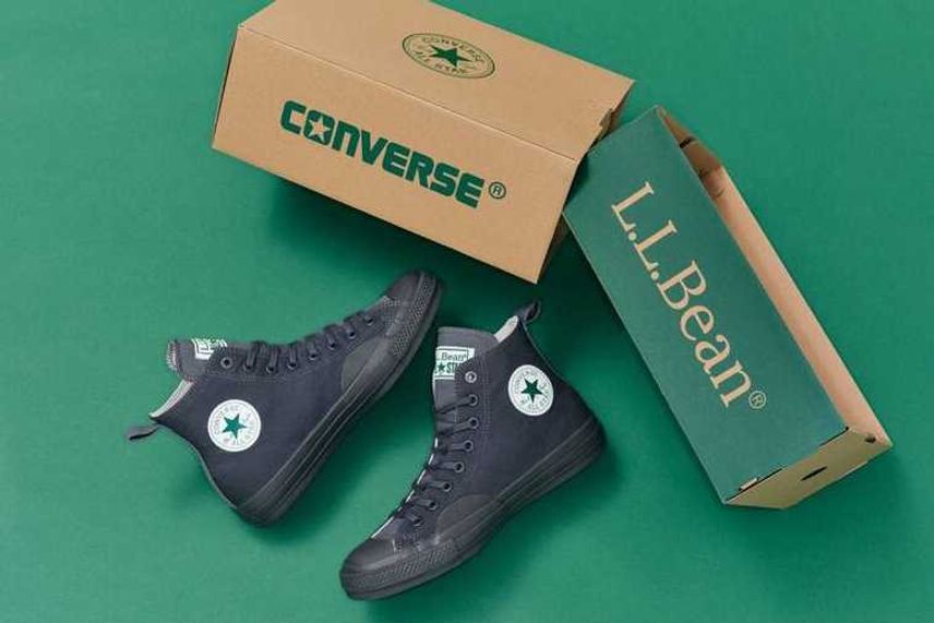 【スニダンで購入可】10/28発売 L.L.Bean × Converse ALL STAR 100 Hi "Stone Grey" 抽選/定価/販売店舗まとめ