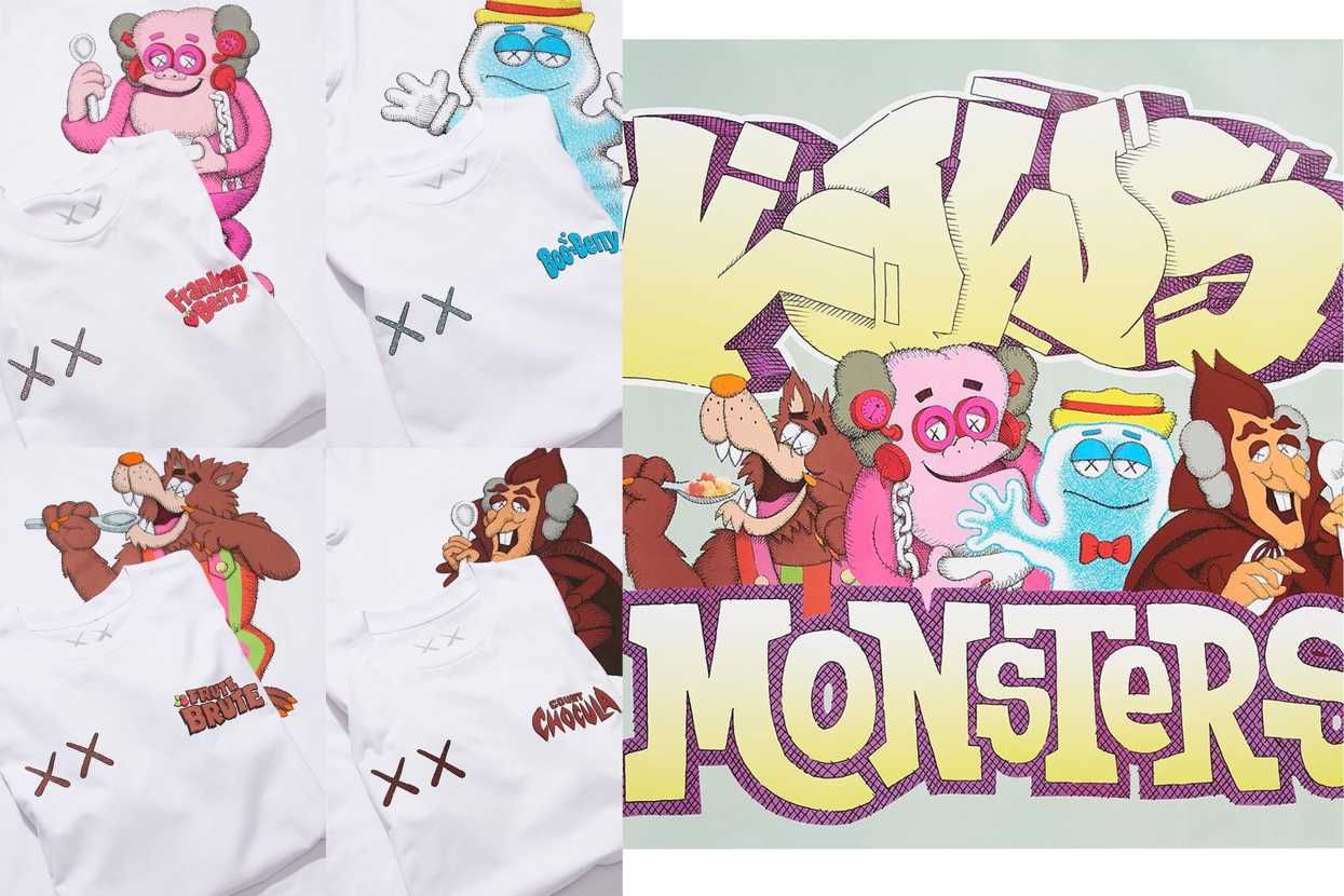 【販売店舗まとめ】海外10/11発売 General Mills Monsters × KAWS 抽選/定価情報