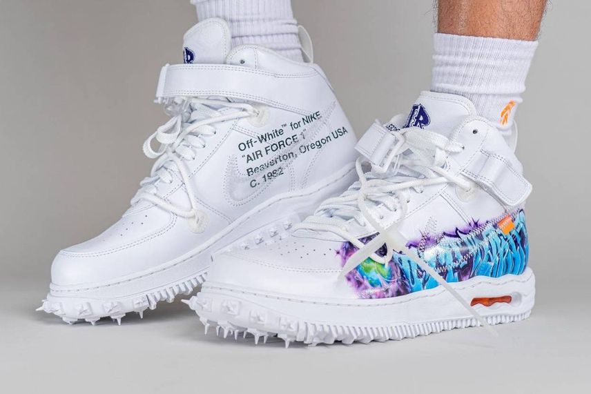 6/21発売|Off-White × Nike Air Force 1 Mid "Graffiti"|抽選/販売/定価情報