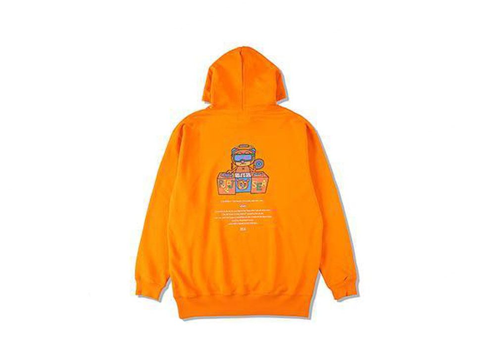 Casquette Tricot Orange Parappa The Rapper – Unisexe, One Size, Trop Cool !