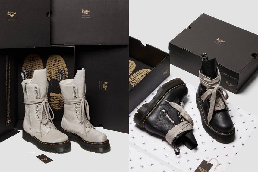 Rick Owens × Dr. Martens 1460