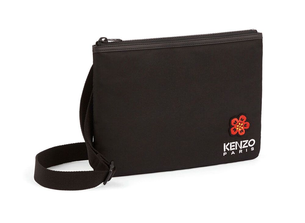 KENZO Crest Crossbody Bag "Black" SNKRDUNK