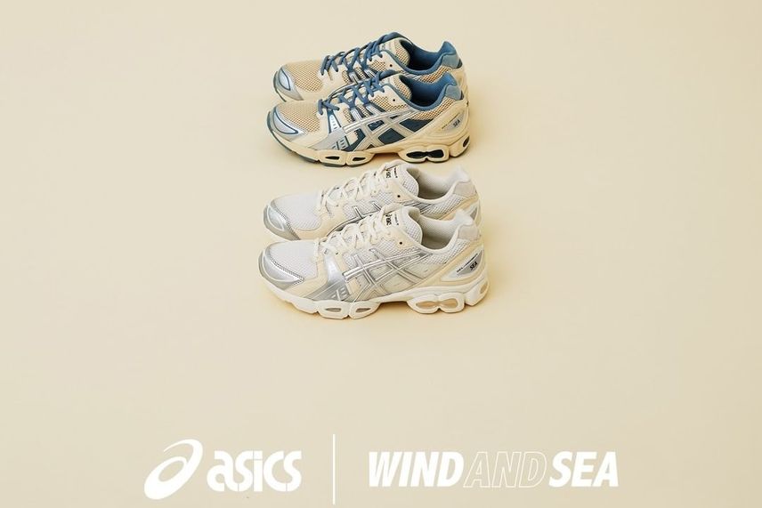 【スニダンで購入可】10/22発売 WIND AND SEA × Asics Gel-Nimbus 9 2colors 抽選/定価/販売店舗まとめ