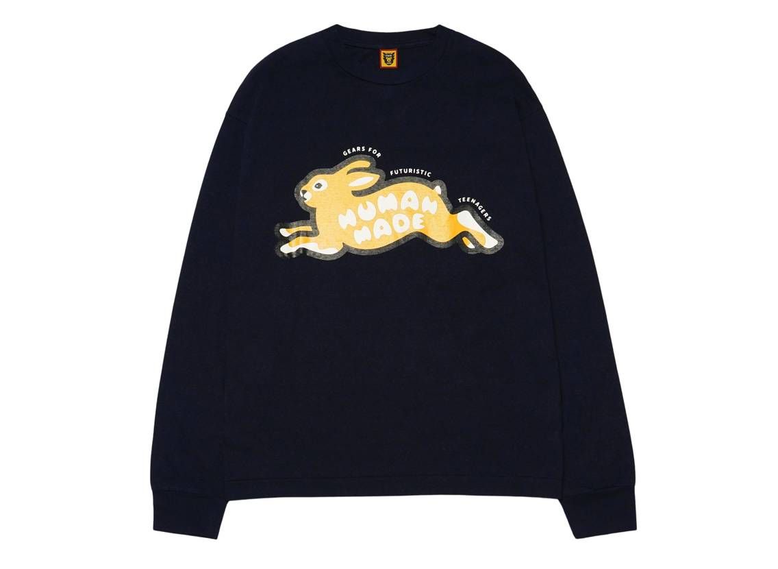 HUMAN MADE RABBIT L/S T-SHIRT