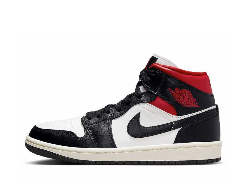 Nike WMNS Air Jordan 1 Mid Black/Gym Red