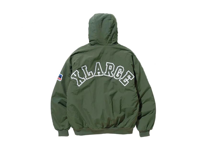 Xlarge nylon puffer jacket sale