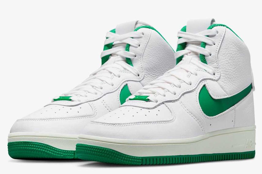 【最新リーク】Nike Air Force 1 High Sculpt "White/Green" 抽選/定価情報